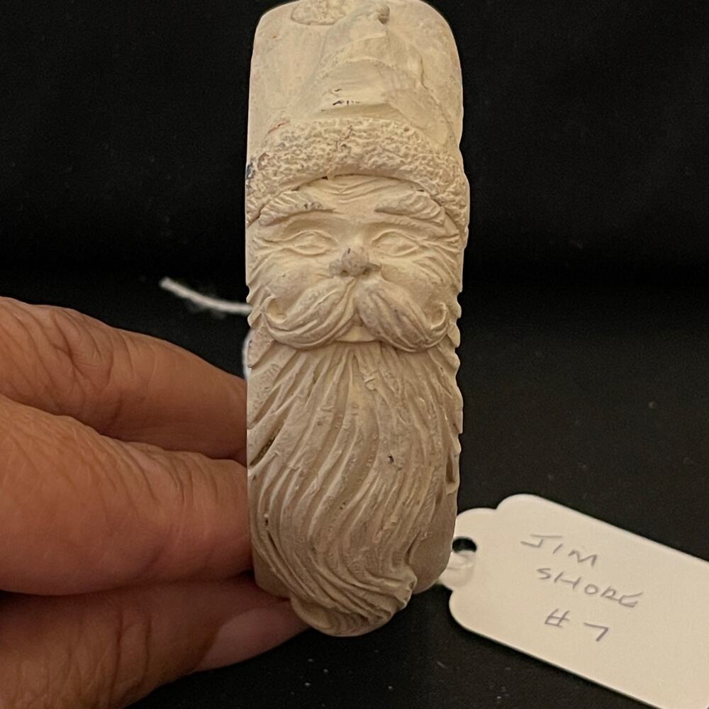 RARE 1990 Jim Shore Santa Unpainted Resin Bracelet Blank JS 90 Copyright #7